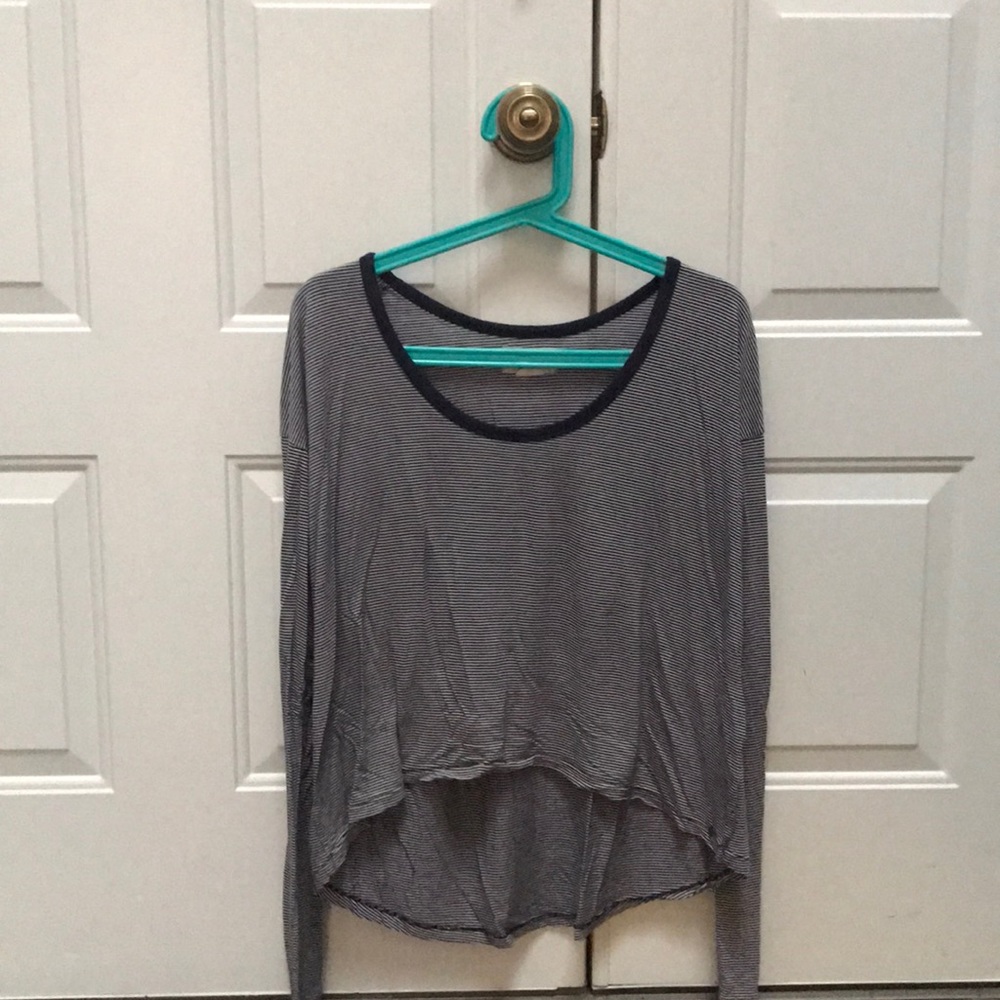 Ralph Lauren casual striped long sleeves tee